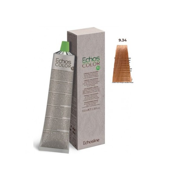 9.34 Rubio Muy Claro Cobre Dorado Echosline Vegan 100ml