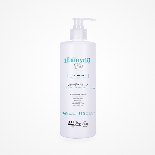 ACONDICIONADOR CO WASH ILLUMYNO CURLY METHOD 500ML DESIGN LOOK