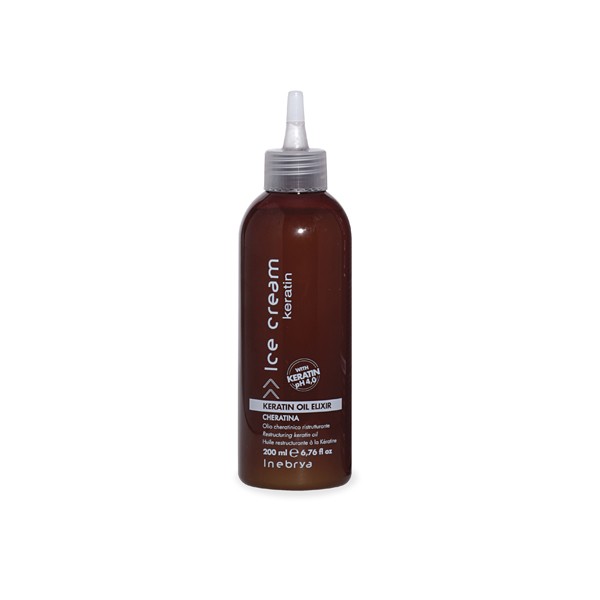 Aceite Keratin - Oil Elixir 200ml Inebrya