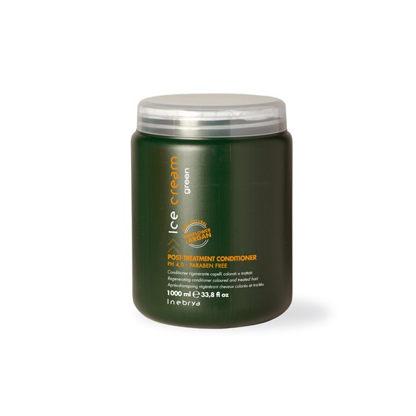 Acondicionador Post-Tratamiento Ice Cream Green 1000ml Inebrya