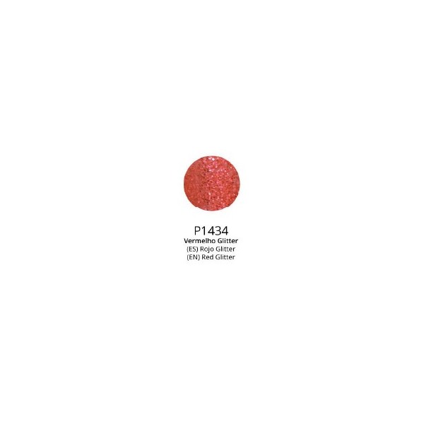 Acrylic Powder Red Glitter 3.5gr