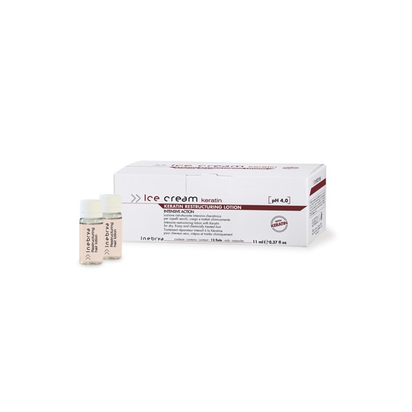 Ampollas Locion Keratin 11mlx12pzs Inebrya