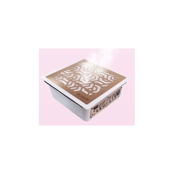 Aspirador de Polvo Empotrable Rose Gold Metal Grid 28X26X9.7 90w