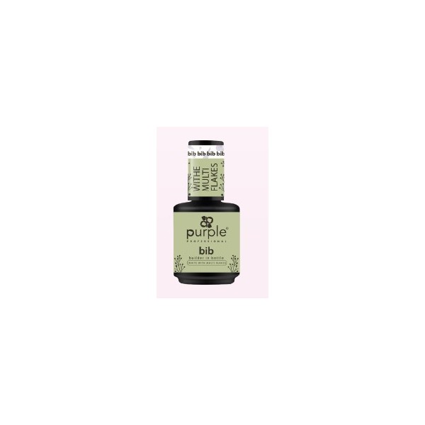 BIB - Builder in Bottle White With Multi Flakes 15 ml