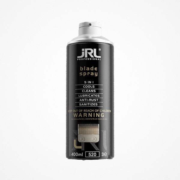 BLADE SPRAY · SPRAY 5 EN 1 PARA MAQUINAS DE CORTE · 400 ML · JRL