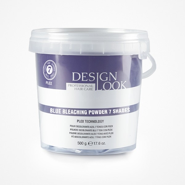 BLEACHING POWDER BLUE (7 SHADES WITH PLEX)_pack 500 gr