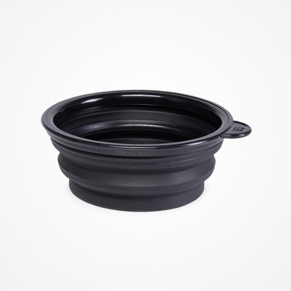 BOWL SILICONA NEGRO PLEGABLE PARA TINTE  LEVEL 3