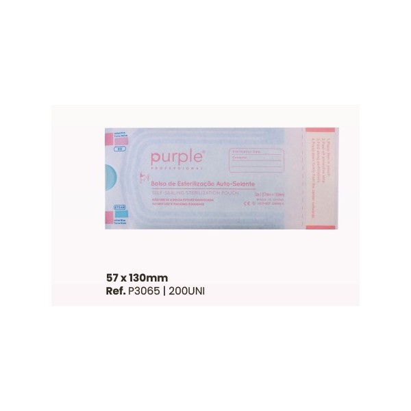 Bolsas de Esterilización 57mm x 130 mm (200 Uni)
