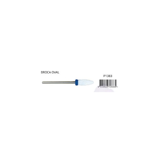 Broca Oval Ceramic Nail Burr