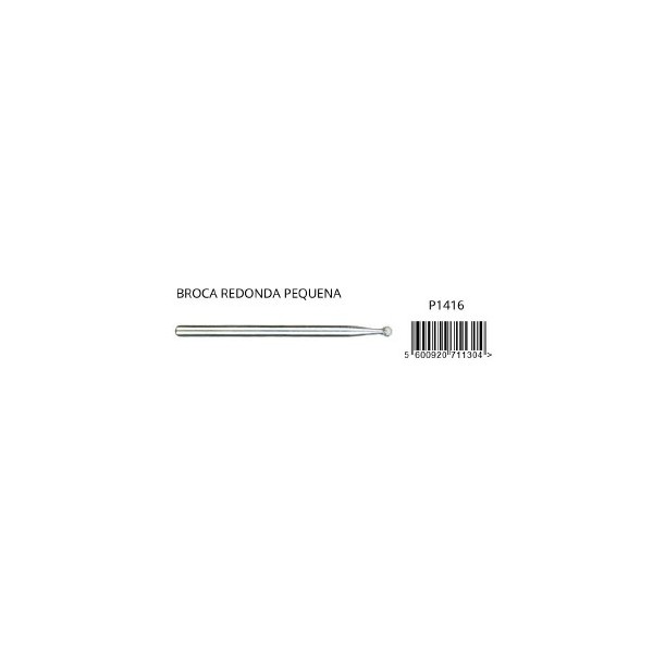 Broca Round Carbide Nail Burr - Cuticles