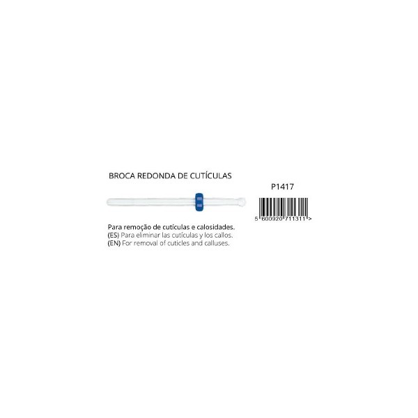 Broca Round Ceramic Nail Burr - Cuticles