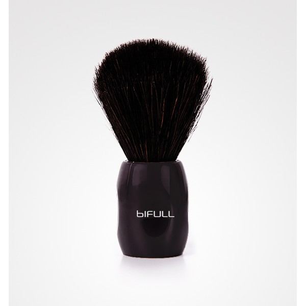 Brocha Afeitar Mango Plástico Pelo de Caballo Negro Shaving Brush Bifull (999)