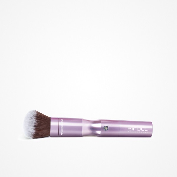Brocha Maquillaje Eléctrica Kit Soporte + 3 Brochas Advanced Make-Up Bifull