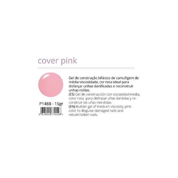 Builder gel  Cover Pink 15gr