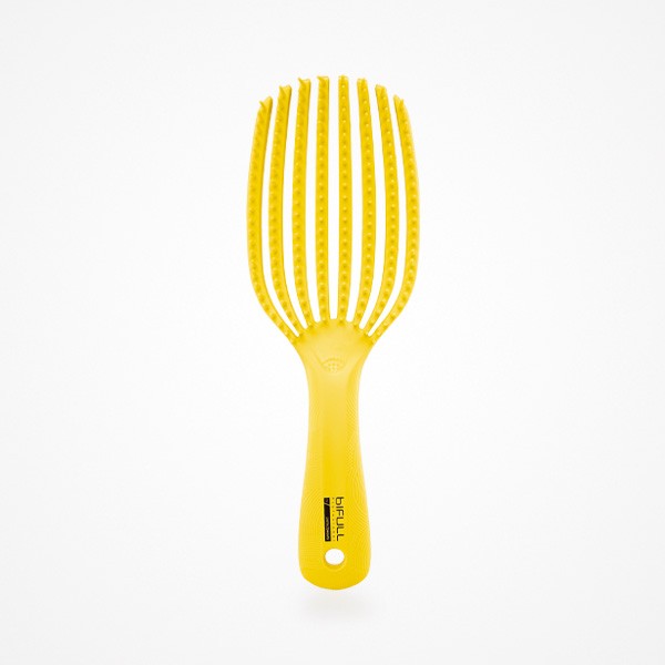 CEPILLO DESENREDANTE ESPECIAL RIZOS AMARILLO