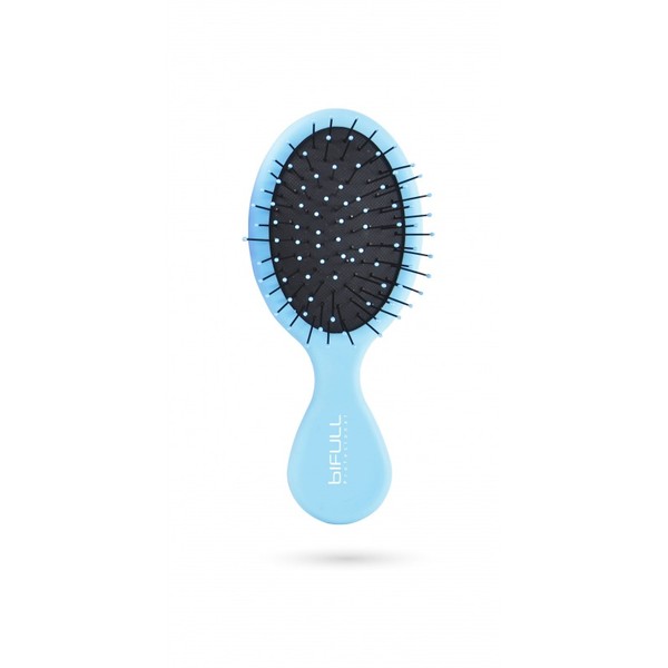 CEPILLO OVALADO MINI SOFT TOUCH SPARKLING AZUL BIFULL (42521)