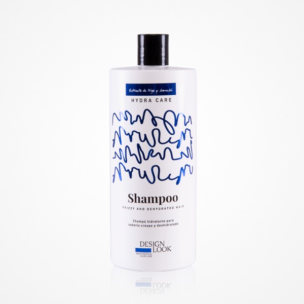 CHAMPÚ HIDRATANTE HYDRA CARE EXTRACTO DE TRIGO Y BAMBU 1000ML DESIGN LOOK