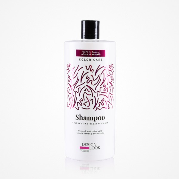 CHAMPU POST COLOR COLOR CARE ACEITE DE LINAZA Y EXTRACTO DE ZANAHORIA 1000ML DESIGN LOOK