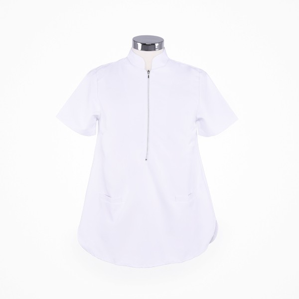 CHAQUETA BLANCA DIVINE ANTI-BACTERIANA TALLA M JORPAL