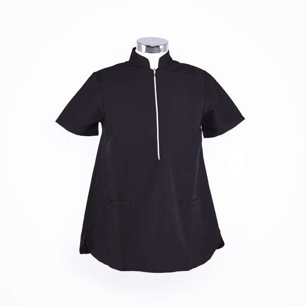 CHAQUETA NEGRA DIVINE ANTI-BACTERIANA  TALLA M JORPAL