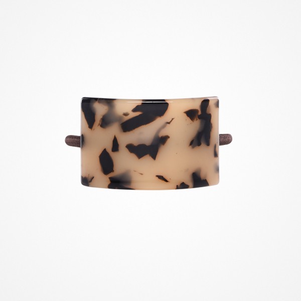 COLETERO CON ACCESORIO NACARADO LEOPARDO VICTORIAN PONYTAIL BAND 01 BIFULL