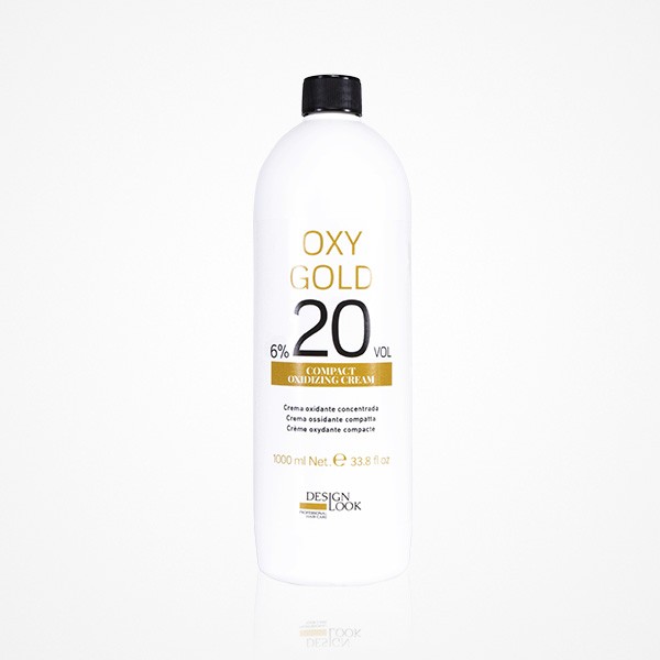 CREMA OXIDANTE CONCENTRADA GOLD 20 VOL 1000ML DESIGN LOOK