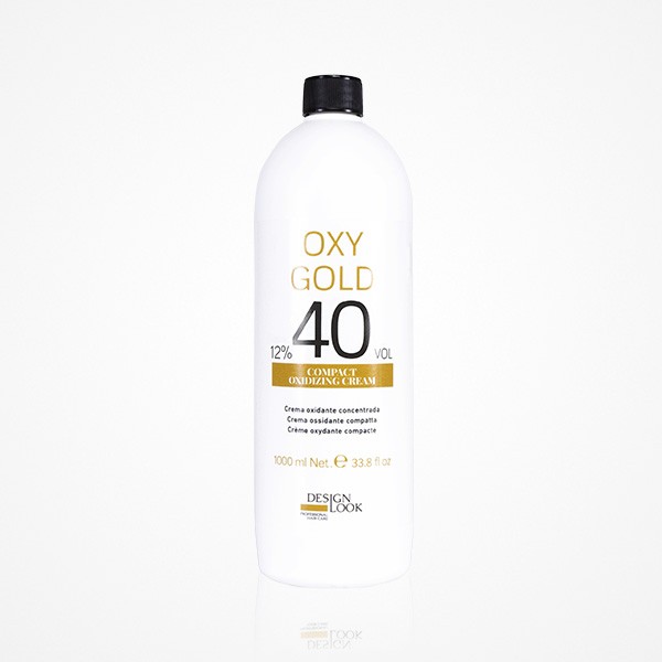 CREMA OXIDANTE CONCENTRADA GOLD 40VOL 1000ML DESIGN LOOK
