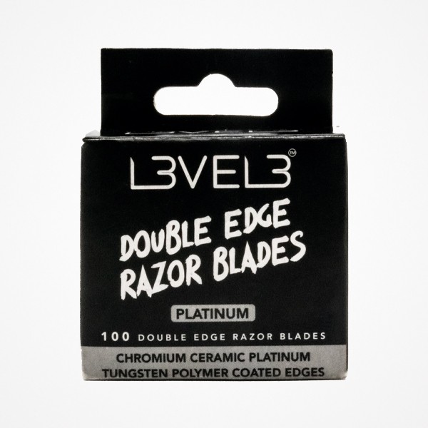 CUCHILLAS DE DOBLE FILO PACK 100 UNIDS LEVEL3