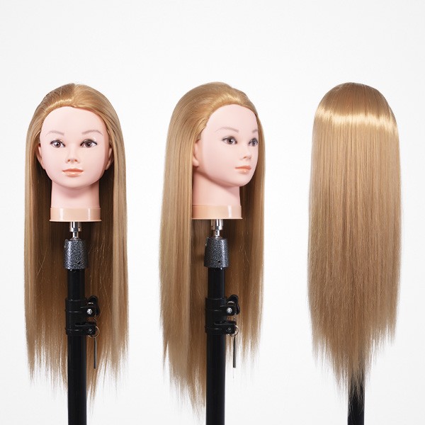 Cabeza Maniquí Mujer Top Synthetic Blond 60cm Bifull