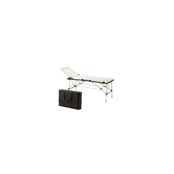 Camilla portatil aluminio 3 cuerpos con custodia (10 Kgs)