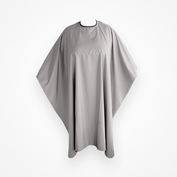 Capa de Corte Basic Gris Polyester Cierre Corchete 128*148cm Bifull