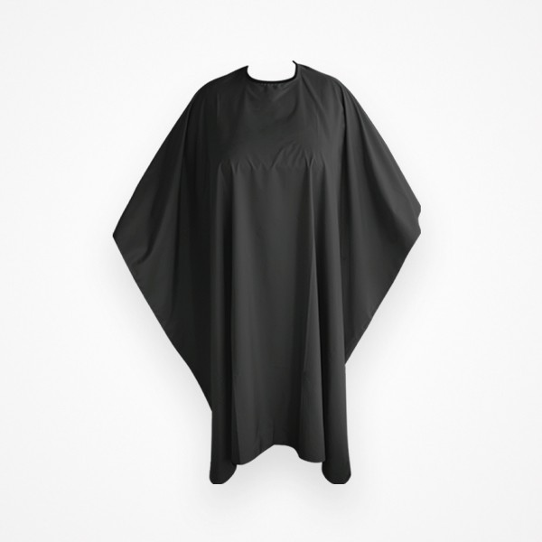 Capa de Corte Basic Negro Polyester Cierre Corchete 128*148cm Bifull