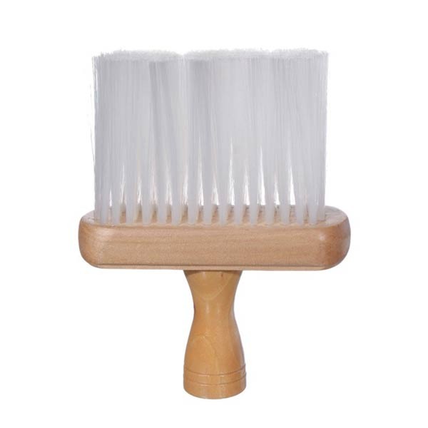 Cepillo Barbero Plano Madera