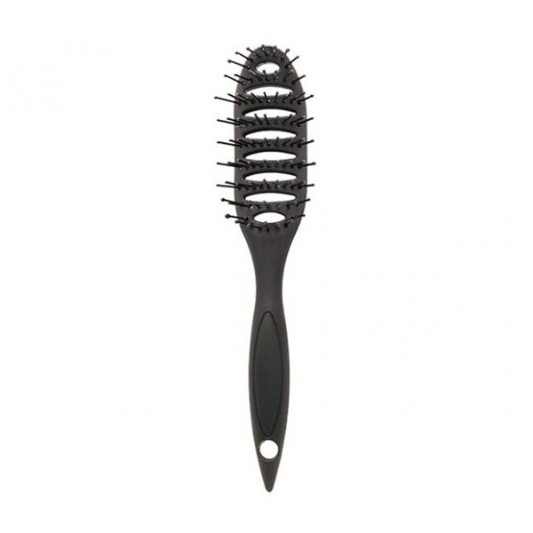 Cepillo Esqueleto Basic Curvado Negro