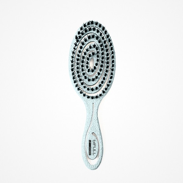 Cepillo Esqueleto Biodegradable Azul Pastel Biofriendly Bifull
