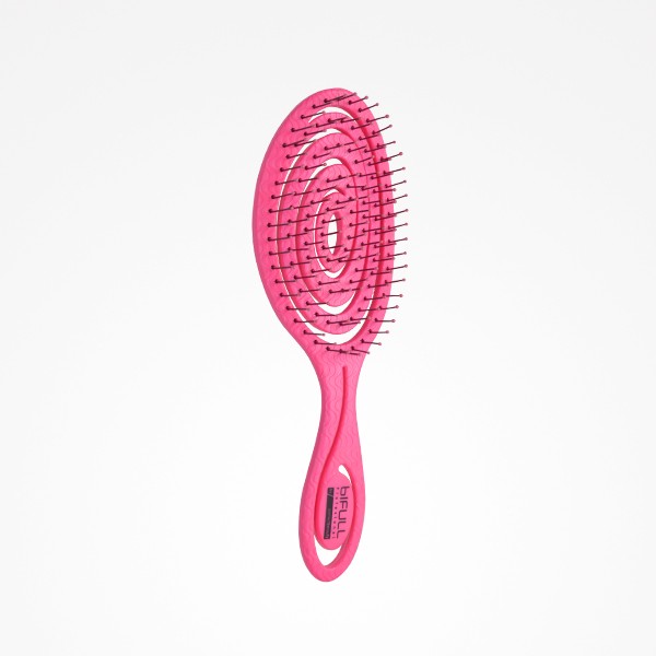 Cepillo Esqueleto Biodegradable Rosa Fluor Biofriendly Bifull (44583)