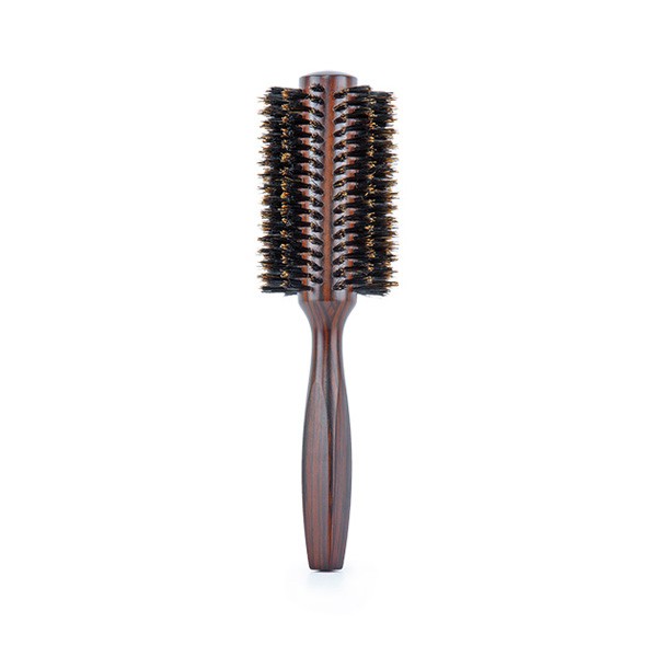 Cepillo Madera de Ebano Redondo Cerdas 100% Jabali Eboy Nº 68 Bifull