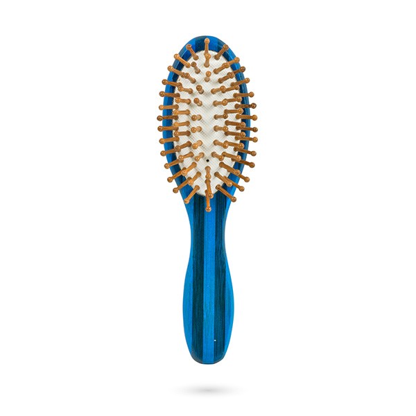Cepillo Ovalado Striped Timber Blue Bifull (999)