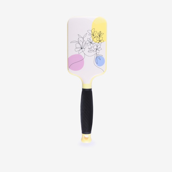 Cepillo Raqueta Amarillo Silhouette Bifull