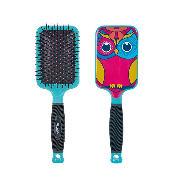 Cepillo Raqueta Buho Pink Bifull