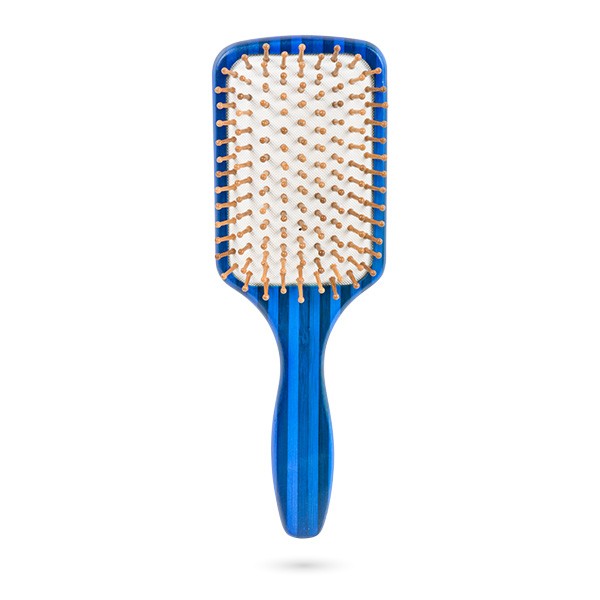 Cepillo Raqueta Striped Timber Blue Bifull