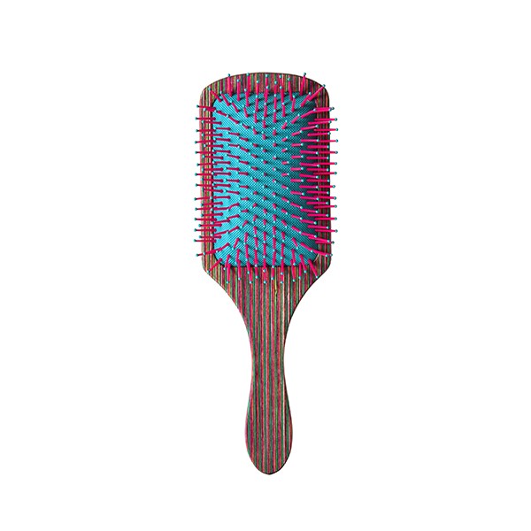 Cepillo Striped Wood Purple Raqueta Bifull