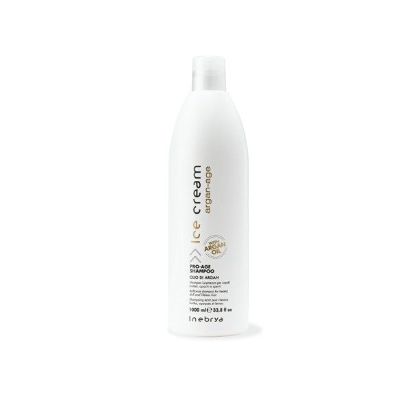 Champu Brillo Pro-Age Aceite Argan 1000ml Inebrya
