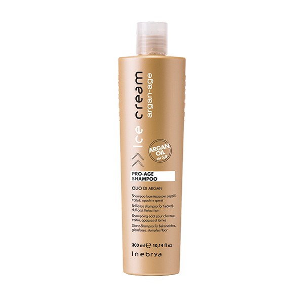 Champu Brillo Pro-Age Aceite Argan 300ml New Inebrya