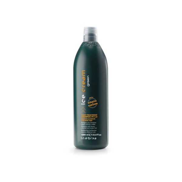 Champu Post-Tratamiento Ice Cream Green 1000ml Inebrya