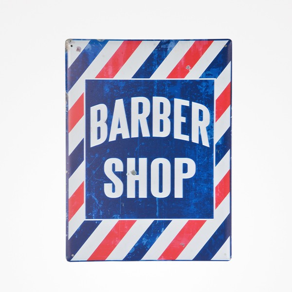 Chapas Metálicas Barberia Vintage Barber Shop Nº5