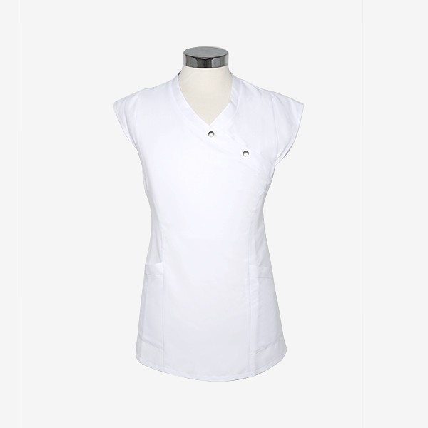 Chaqueta Blanca Talla Única Antibacteriana y Antimanchas Sally White Jorpal