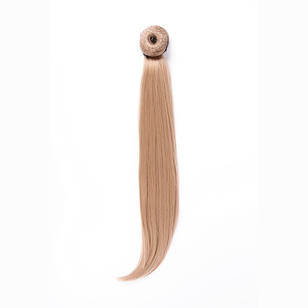 Coleta Lisa 50cm Mod 24b Rubio Clarisimo Ceniza