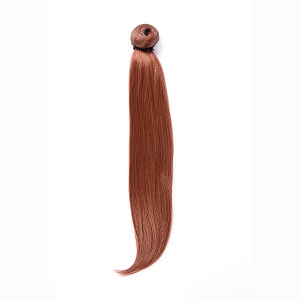 Coleta Lisa 50cm Mod 30 Rubio Claro Dorado Cobrizo
