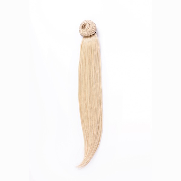 Coleta Lisa 50cm Mod 613c Rubio Platino Ceniza